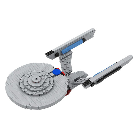 GOBRICKS MOC A0367Y01 Star Trek Enterprise 1701-A