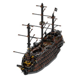 GOBRICKS MOC 156339 brown pirate ship