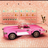 GOBRICKS MOC A1062 Barbie Chevy (Small)