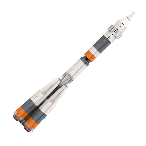 GOBRICKS MOC 34825 Ultimate Soyuz Rocket collection [1:110 Scale]