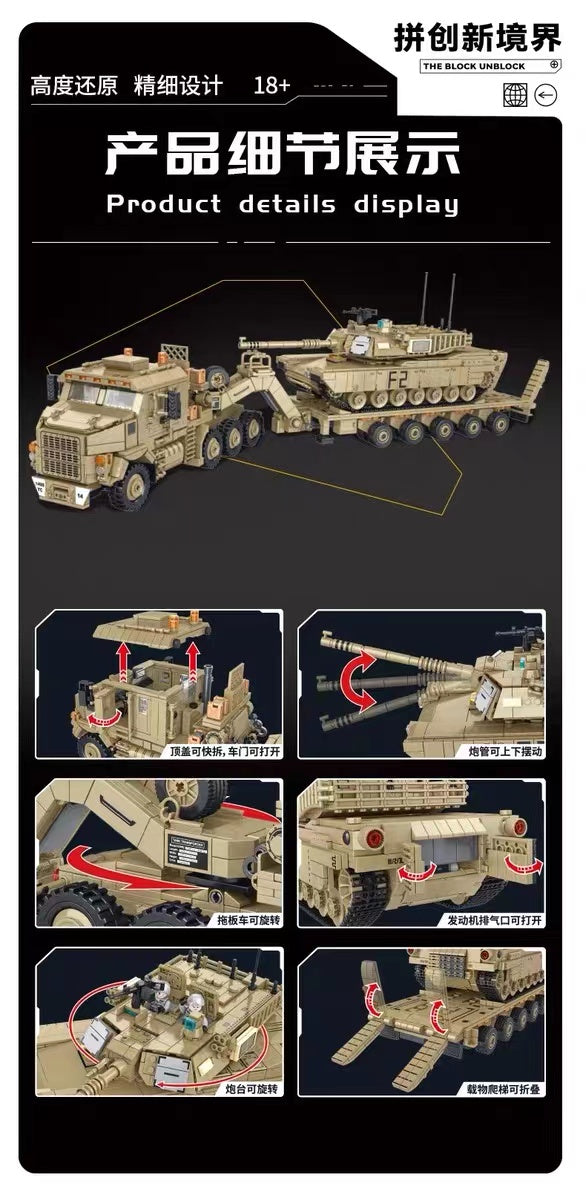 PANLOS 628015 M1070 Armored Vehicle