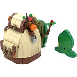 GOBRICKS MOC F-A0622 Zelda backpack haha