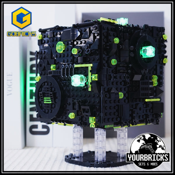 YOURBRICKS 60001 Star Trek Borg Cube with Lights