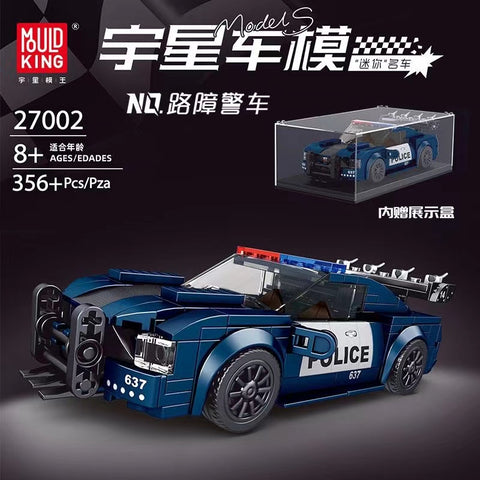 Mould King 27002 Roadblock Police Car