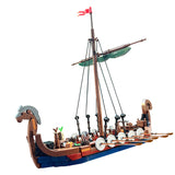 GOBRICKS MOC 58275 Viking Longship