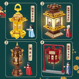 KAZI 81113 Palace Lanterns 4 in 1