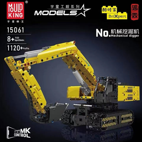 Mould King 15061 Mechanical Digger