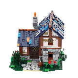 GOBRICKS MOC A0822 Farm Cottage