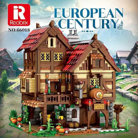 Reobrix 66018 Medieval Bistro "Village In" European Century