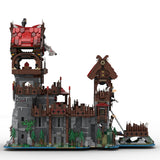 MOC 136695 Wolfpack Tower & Medieval Ship - Classic Castle