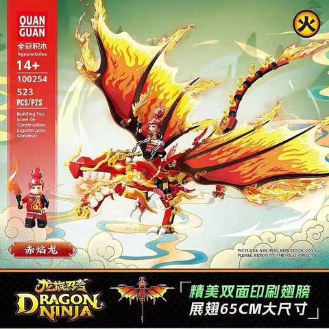 QuanGuan 100254 Dragon Ninja Fire Dragon