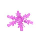 GOBRICKS GDS-M468 4x4 Crystal Ice Snowflake