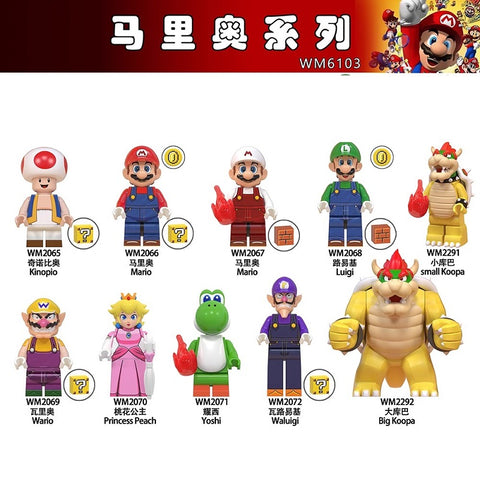 Super Mario Minifigures