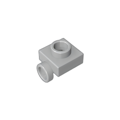 GOBRICKS GDS-90190 Plate 1 x 1 side with Open Stud
