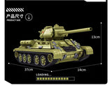 PANLOS 632012 Soviet T-34 Tank