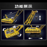 Mould King 15069 RC MK Crawler Crane
