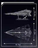 Mould King 21072-21074 Star Plan Battleships