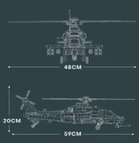 Reobrix 33033 CAICZ-10 Gunships Helicopter
