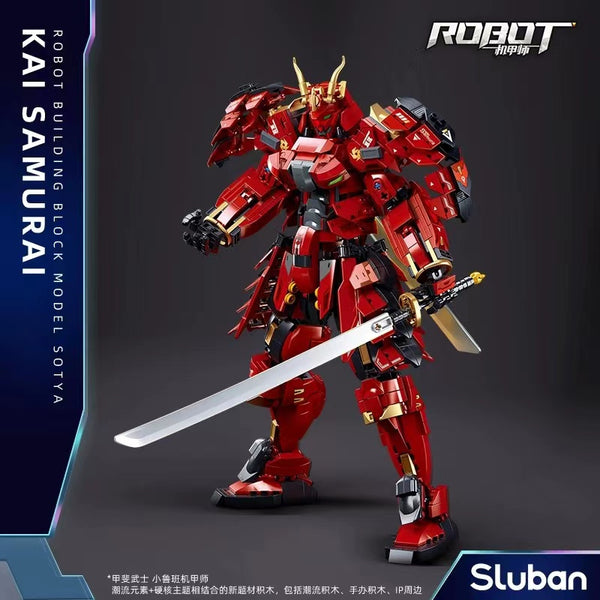 SLUBAN M38-B1183 Kai Samurai Heavy Armor Mecha – Your World of