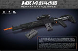Mould King 14026S MK14 Battle Rifle Toygun