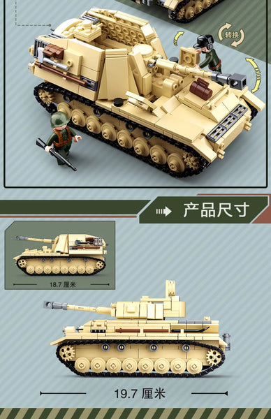 Sluban M38-B0693 Panzer IV Military