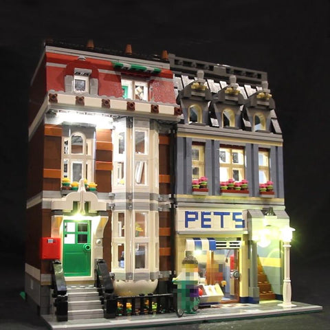 DIY LED Light Up Kit For Pet shop 15009 - Your World of Building Blocks