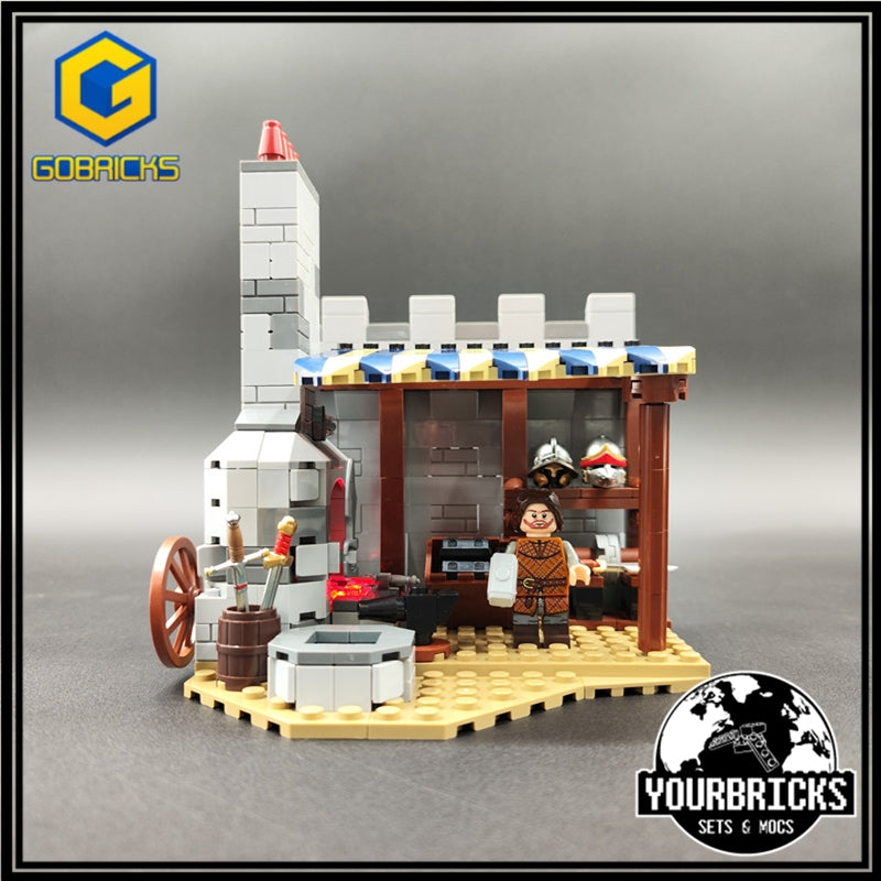 YOURBRICKS 40001 Modular Blacksmith MOC 83224 – Your World of Building Blocks