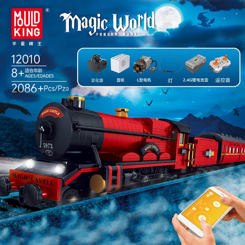 Mould King 12010 RC Magic Train