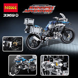 DECOOL 3369 A/B 2 In 1 The BAMW Off-road Motorcycles R1200 GS - Your World of Building Blocks