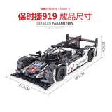 CADA C61016 919 Hybrid Sports racing car - Your World of Building Blocks