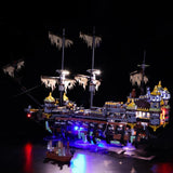 DIY LED Light Kit For Pirates Mary Ship 16042 - Your World of Building Blocks