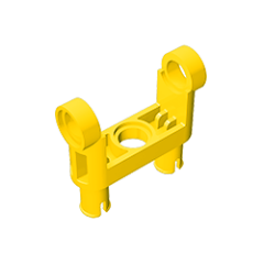 GOBRICKS GDS-1006 Pin Connector Toggle Joint Smooth Double with 2 Pins