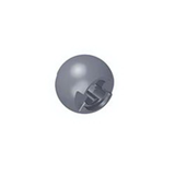 GOBRICKS GDS-1056 Technic Ball Joint with Through Axle Hole