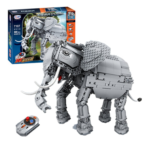 WINNER 7107 RC Elephant with lights and soun - Your World of Building Blocks