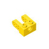 GOBRICKS GDS-1073 Technic, Brick 1 x 2 with Hole and Dual Liftarm Extensions - Your World of Building Blocks