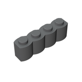 GOBRICKS GDS-1079 Brick, Modified 1 x 4 Log - Your World of Building Blocks