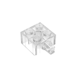 GOBRICKS GDS-1082 Hinge Brick 2 x 2 Locking with 1 Finger Vertical - Your World of Building Blocks