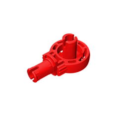 GOBRICKS GDS-1091 Technic, Rotation Joint Ball Loop with Two Perpendicular Pins with Friction - Your World of Building Blocks