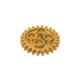 GOBRICKS GDS-1098 Gear 24 Tooth (2nd Version - 1 Axle Hole) - Your World of Building Blocks