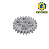 GOBRICKS GDS-1098 Gear 24 Tooth (2nd Version - 1 Axle Hole) - Your World of Building Blocks