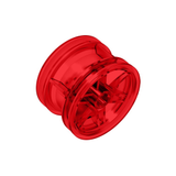 GOBRICKS GDS-1231 Wheel 30.4mm D. x 20mm with No Pin Holes and Reinforced Rim