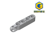 GOBRICKS GDS-1128 Steering Arm 5 x 1 with Tow Ball Socket Rounded, Chamfered - Your World of Building Blocks