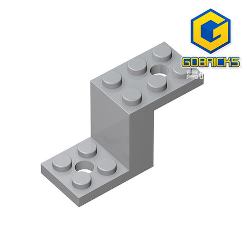 GOBRICKS GDS-1129 Brick, Modified 1 x 2 x 1 2/3 with Studs on 1 Side - Your World of Building Blocks