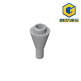 GOBRICKS GDS-1138 Cone 1 x 1 Inverted with Bar