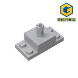 GOBRICKS GDS-1190 Technic, Brick Modified 2 x 2 with Pin Holes and 2 Rotation Joint Sockets - Your World of Building Blocks
