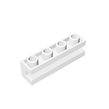 GOBRICKS GDS-1193 Brick, Modified 1 x 4 with Groove - Your World of Building Blocks