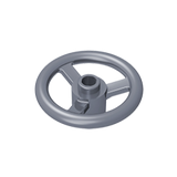 GOBRICKS GDS-1283 Steering Wheel Small, 3 Studs Diameter