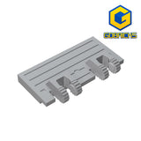GOBRICKS GDS-1306 Hinge Train Gate 2 x 4 Locking Dual 2 Fingers without Rear Reinforcements