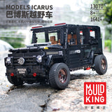 Mould King 13070 RC 1:10 Benz G65 with LED light kits - Your World of Building Blocks