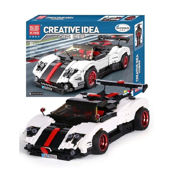 Mould King 13105 The Pagani Speed Racing Car - Your World of Building Blocks